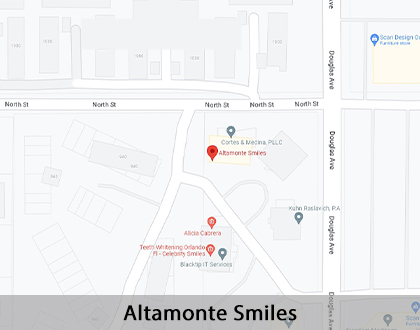 Map image for Cosmetic Dental Services in Altamonte Springs, FL